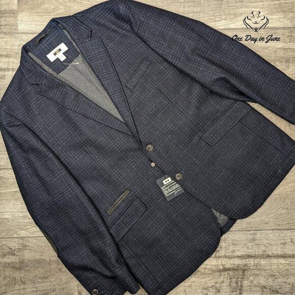 Joseph Abboud Wool Blend 2 Button Blazer Size XXL - Picture 3 of 7